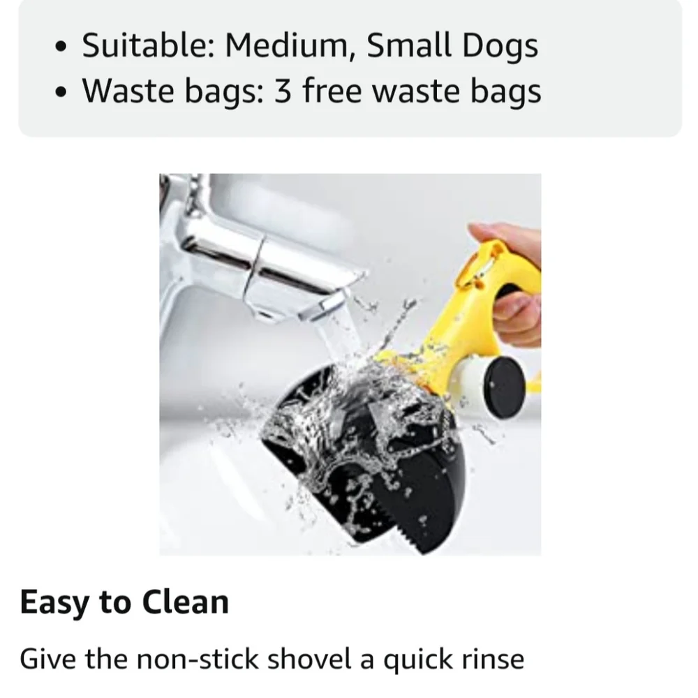 Pooper Scooper for Medium Small Dogs